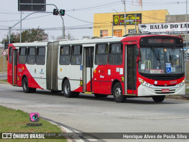 Itajaí Transportes Coletivos 2941 na cidade de Campinas, São Paulo, Brasil, por Henrique Alves de Paula Silva. ID da foto: 10904981.