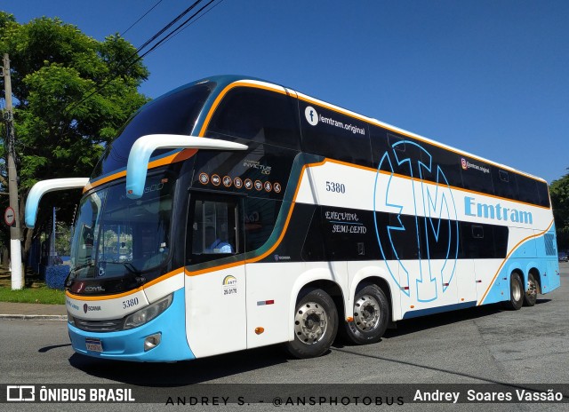 Emtram 5380 na cidade de São Paulo, São Paulo, Brasil, por Andrey  Soares Vassão. Número da foto: #10904869.