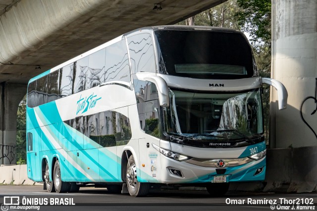 Turistar 3047 na cidade de Tlalpan, Ciudad de México, México, por Omar Ramírez Thor2102. Número da foto: #10908351.
