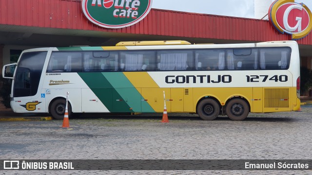 Empresa Gontijo de Transportes 12740 na cidade de Limeira, São Paulo, Brasil, por Emanuel Sócrates. ID da foto: 10910032.