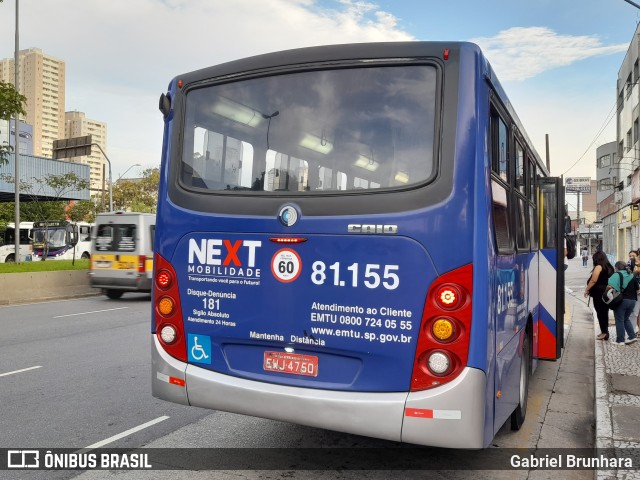 Next Mobilidade - ABC Sistema de Transporte 81.155 na cidade de São Bernardo do Campo, São Paulo, Brasil, por Gabriel Brunhara. Número da foto: #10910445.