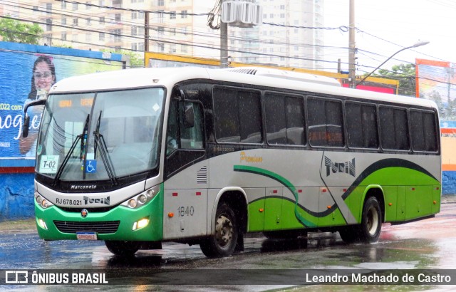 Turin Transportes RJ 678.021 na cidade de Nova Iguaçu, Rio de Janeiro, Brasil, por Leandro Machado de Castro. Número da foto: #10909896.