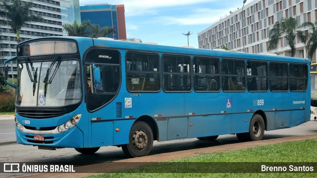 Taguatur - Taguatinga Transporte e Turismo 06859 na cidade de Brasília, Distrito Federal, Brasil, por Brenno Santos. ID da foto: 10910111.