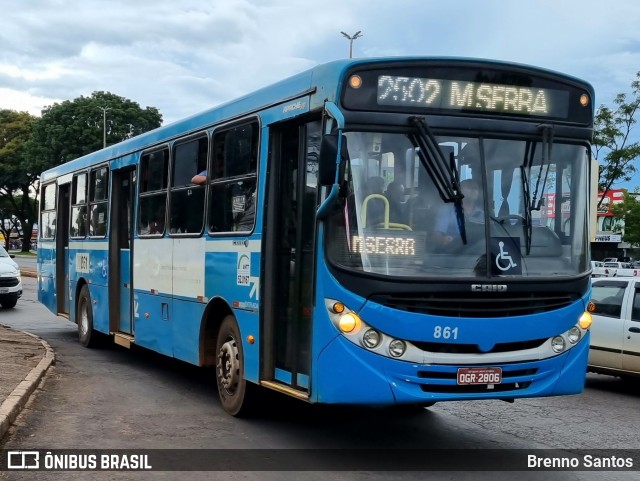 Taguatur - Taguatinga Transporte e Turismo 06861 na cidade de Taguatinga, Distrito Federal, Brasil, por Brenno Santos. Número da foto: #10910114.