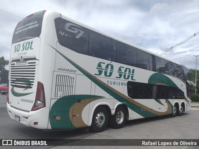 Só Sol Turismo 40000 na cidade de São Paulo, São Paulo, Brasil, por Rafael Lopes de Oliveira. Número da foto: #10908391.