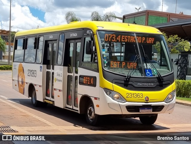 Viação Pioneira 231363 na cidade de Lago Sul, Distrito Federal, Brasil, por Brenno Santos. Número da foto: #10908521.