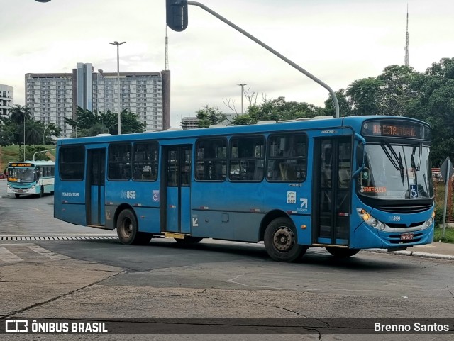 Taguatur - Taguatinga Transporte e Turismo 06859 na cidade de Brasília, Distrito Federal, Brasil, por Brenno Santos. ID da foto: 10910104.