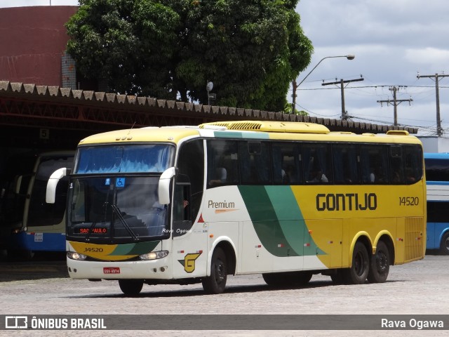 Empresa Gontijo de Transportes 14520 na cidade de Vitória da Conquista, Bahia, Brasil, por Rava Ogawa. Número da foto: #10910576.