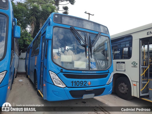 VISAC Viação Santa Clara 11092 na cidade de Pinhais, Paraná, Brasil, por Cadmiel Pedroso. Número da foto: #10909110.