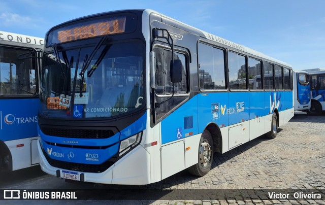 Viação Verdun B71023 na cidade de Rio de Janeiro, Rio de Janeiro, Brasil, por Victor  Oliveira. Número da foto: #10910117.