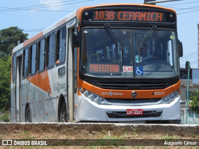Viação São José A01017 na cidade de Nova Iguaçu, Rio de Janeiro, Brasil, por Augusto César. Número da foto: #10911218.