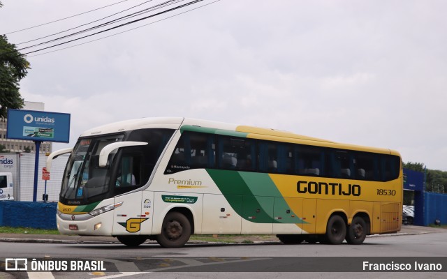 Empresa Gontijo de Transportes 18530 na cidade de São Paulo, São Paulo, Brasil, por Francisco Ivano. ID da foto: 10909095.