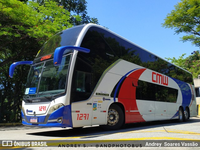 CMW Transportes 1271 na cidade de São Paulo, São Paulo, Brasil, por Andrey  Soares Vassão. ID da foto: 10909652.