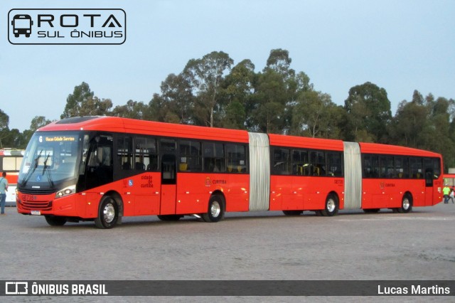 Viação Cidade Sorriso GE735 na cidade de Curitiba, Paraná, Brasil, por Lucas Martins. ID da foto: 10908082.