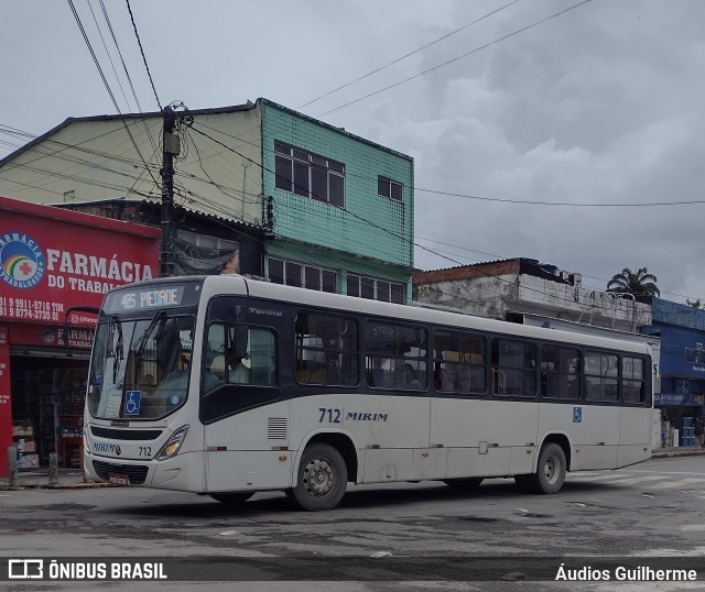 Viação Mirim 712 na cidade de Jaboatão dos Guararapes, Pernambuco, Brasil, por Áudios Guilherme. Número da foto: #10910675.
