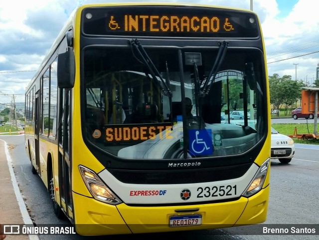 Viação Pioneira 232521 na cidade de Guará, Distrito Federal, Brasil, por Brenno Santos. Número da foto: #10908549.