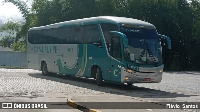 Auto Viação Camurujipe 4043 na cidade de Cruz das Almas, Bahia, Brasil, por Flávio  Santos. Número da foto: #10909960.