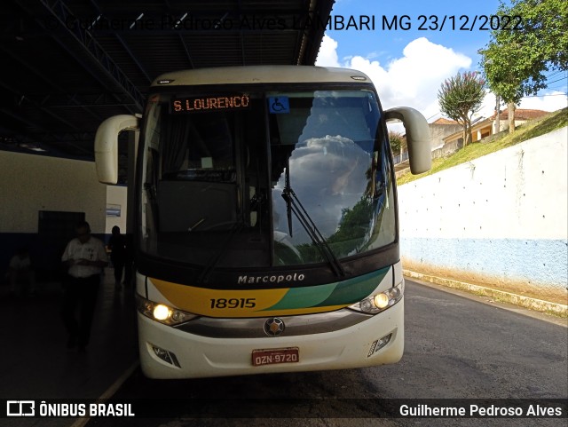 Empresa Gontijo de Transportes 18915 na cidade de Lambari, Minas Gerais, Brasil, por Guilherme Pedroso Alves. ID da foto: 10909058.