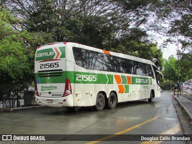 Empresa Gontijo de Transportes 21565 na cidade de São Paulo, São Paulo, Brasil, por Douglas Célio Brandao. ID da foto: 10912076.