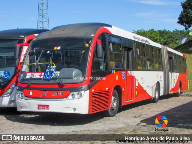 Itajaí Transportes Coletivos 2017 na cidade de Campinas, São Paulo, Brasil, por Henrique Alves de Paula Silva. ID da foto: 10911802.