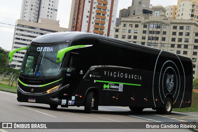 Viação Garcia 82009 na cidade de Curitiba, Paraná, Brasil, por Bruno Cândido Ribeiro. Número da foto: #10912027.