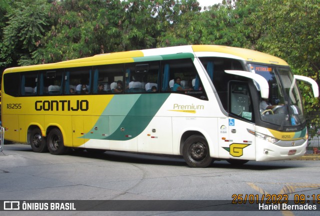 Empresa Gontijo de Transportes 18255 na cidade de São Paulo, São Paulo, Brasil, por Hariel Bernades. Número da foto: #10912131.