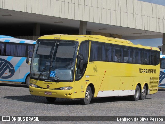 Viação Itapemirim 8883 na cidade de Caruaru, Pernambuco, Brasil, por Lenilson da Silva Pessoa. ID da foto: 10912744.