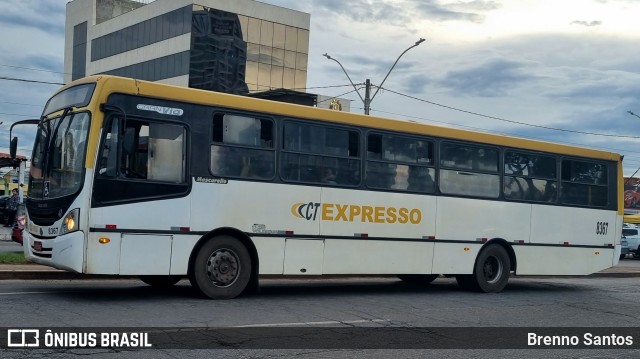 CT Expresso 8367 na cidade de Taguatinga, Distrito Federal, Brasil, por Brenno Santos. Número da foto: #10838031.