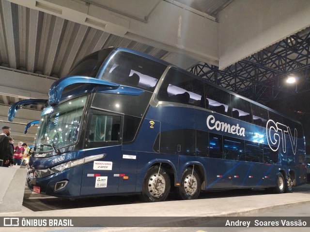 Viação Cometa 719300 na cidade de Santos, São Paulo, Brasil, por Andrey  Soares Vassão. ID da foto: 10837892.