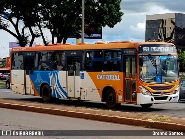Advance Catedral Transportes 14111 na cidade de Taguatinga, Distrito Federal, Brasil, por Brenno Santos. Número da foto: #10838053.