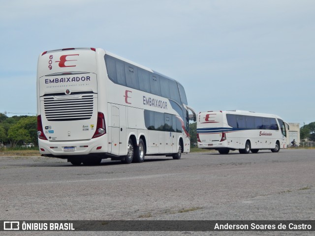 Expresso Embaixador 609 na cidade de Pelotas, Rio Grande do Sul, Brasil, por Anderson Soares de Castro. ID da foto: 10839436.