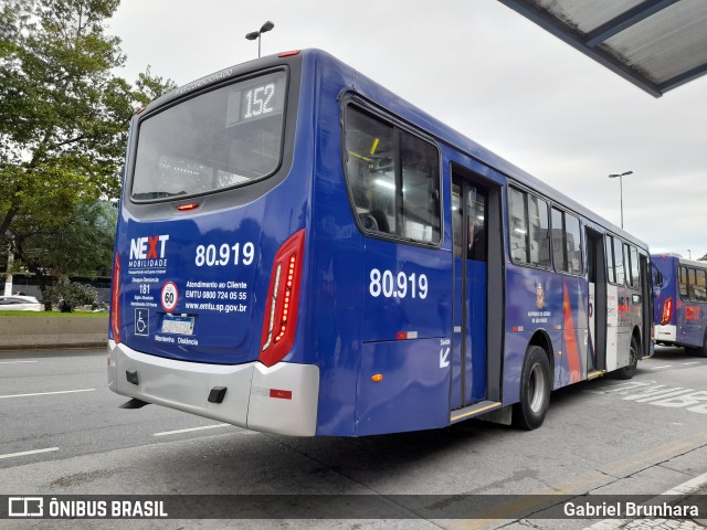 Next Mobilidade - ABC Sistema de Transporte 80.919 na cidade de São Bernardo do Campo, São Paulo, Brasil, por Gabriel Brunhara. Número da foto: #10839017.