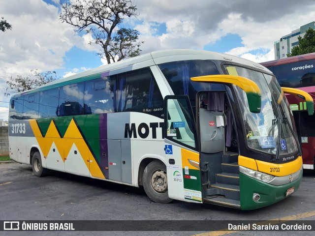 Viação Motta 31733 na cidade de Belo Horizonte, Minas Gerais, Brasil, por Daniel Saraiva Cordeiro. ID da foto: 10838785.