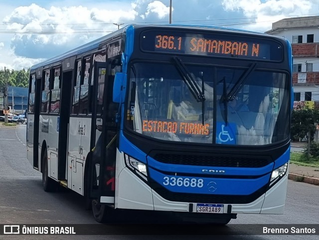 Urbi Mobilidade Urbana 336688 na cidade de Samambaia, Distrito Federal, Brasil, por Brenno Santos. ID da foto: 10838072.