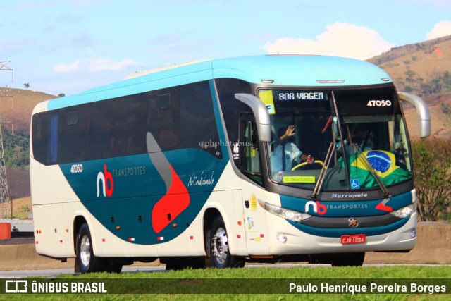 NB Transportes 47050 na cidade de Roseira, São Paulo, Brasil, por Paulo Henrique Pereira Borges. ID da foto: 10841841.