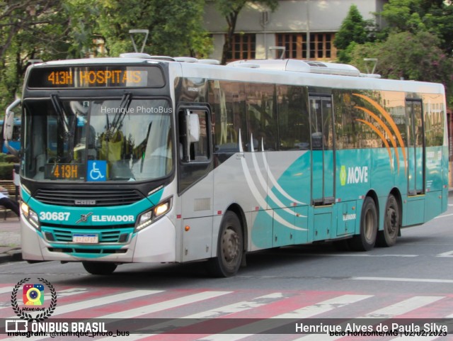 Expresso Luziense > Territorial Com. Part. e Empreendimentos 30687 na cidade de Belo Horizonte, Minas Gerais, Brasil, por Henrique Alves de Paula Silva. ID da foto: 10840204.