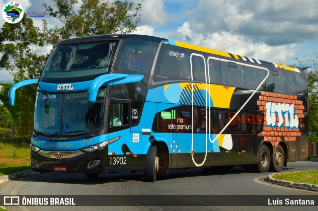 UTIL - União Transporte Interestadual de Luxo 13902 na cidade de Brasília, Distrito Federal, Brasil, por Luis Santana. ID da foto: 10840458.