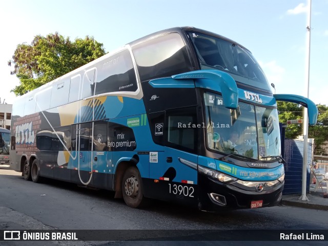UTIL - União Transporte Interestadual de Luxo 13902 na cidade de Rio de Janeiro, Rio de Janeiro, Brasil, por Rafael Lima. Número da foto: #10844425.