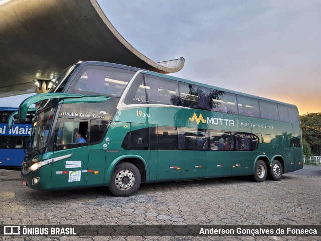 Viação Motta 19004 na cidade de Uberlândia, Minas Gerais, Brasil, por Anderson Gonçalves da Fonseca. Número da foto: #10842533.