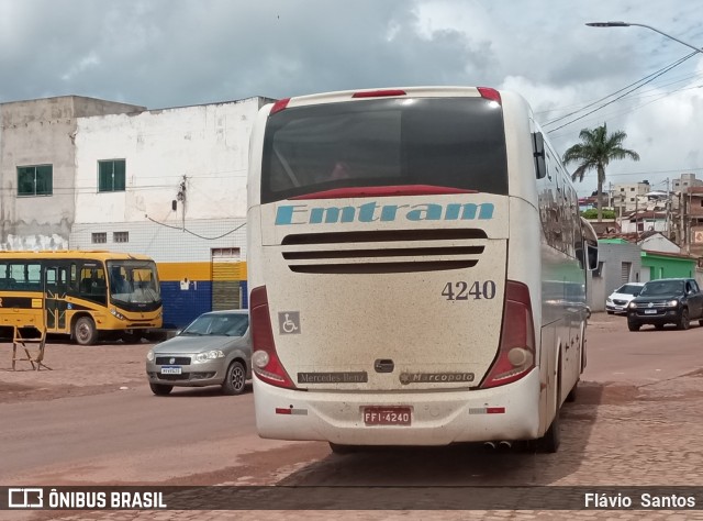 Emtram 4240 na cidade de Barra da Estiva, Bahia, Brasil, por Flávio  Santos. Número da foto: #10844368.