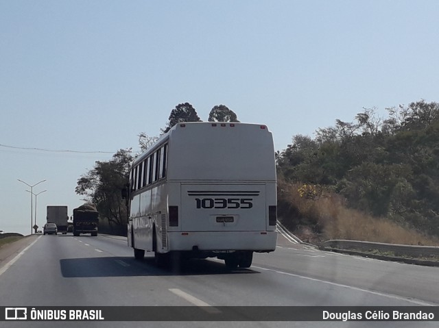 Empresa Gontijo de Transportes 10355 na cidade de Ribeirão das Neves, Minas Gerais, Brasil, por Douglas Célio Brandao. ID da foto: 10843415.