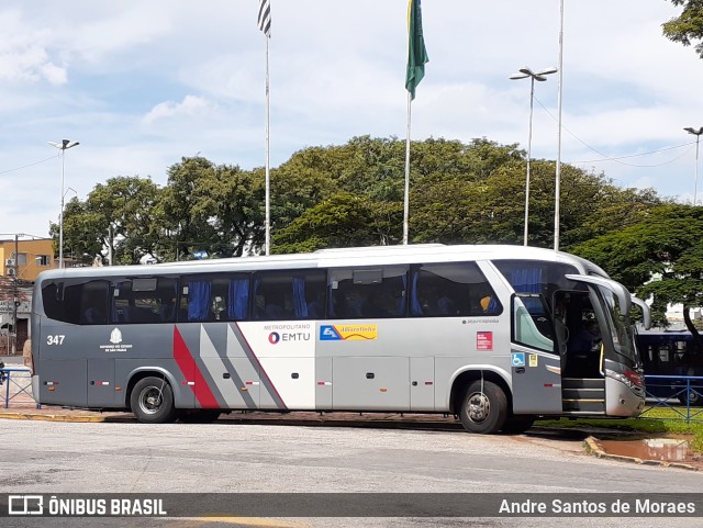Expresso Amarelinho 347 na cidade de Sorocaba, São Paulo, Brasil, por Andre Santos de Moraes. Número da foto: #10842801.