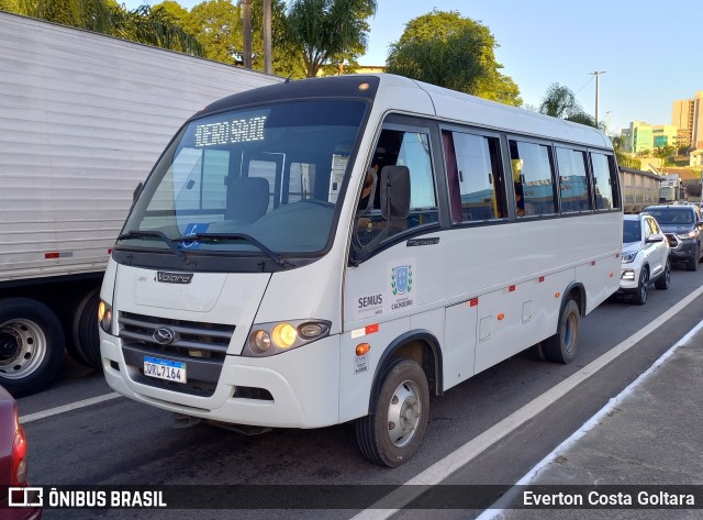 Prefeitura Municipal de Cachoeiro de Itapemirim QRL7I64 na cidade de Cariacica, Espírito Santo, Brasil, por Everton Costa Goltara. Número da foto: #10844266.