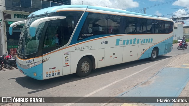 Emtram 4390 na cidade de Barra da Estiva, Bahia, Brasil, por Flávio  Santos. Número da foto: #10844384.