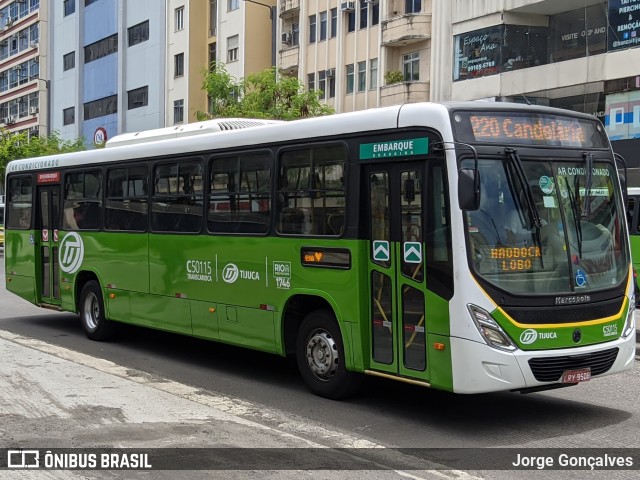 Tijuquinha - Auto Viação Tijuca C50115 na cidade de Rio de Janeiro, Rio de Janeiro, Brasil, por Jorge Gonçalves. Número da foto: #10843207.