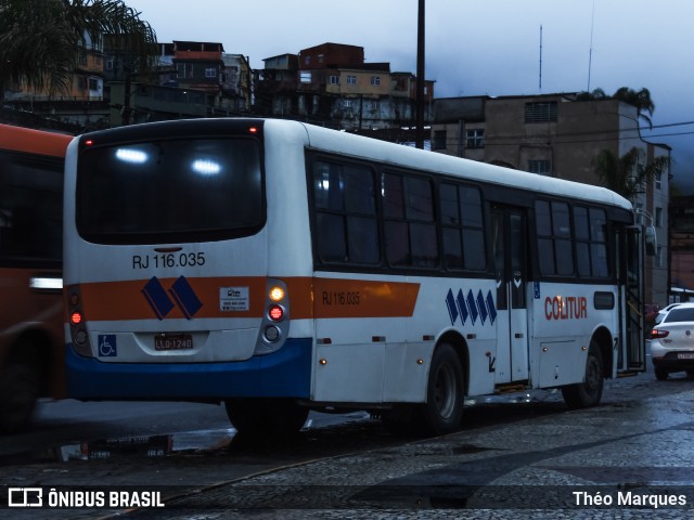 Colitur Transportes Rodoviários RJ 116.035 na cidade de Angra dos Reis, Rio de Janeiro, Brasil, por Théo Marques. Número da foto: #10843679.