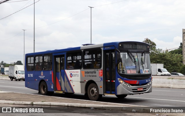 Empresa de Ônibus Vila Galvão 30.765 na cidade de São Paulo, São Paulo, Brasil, por Francisco Ivano. Número da foto: #10845752.