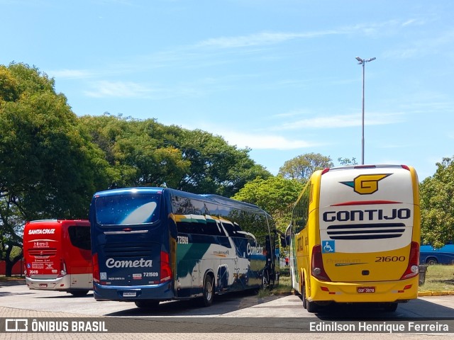 Empresa Gontijo de Transportes 21600 na cidade de São Paulo, São Paulo, Brasil, por Edinilson Henrique Ferreira. ID da foto: 10843130.