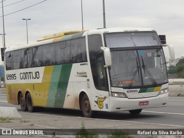 Empresa Gontijo de Transportes 12895 na cidade de São Paulo, São Paulo, Brasil, por Rafael da Silva Xarão. ID da foto: 10845363.