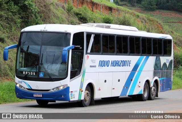 Viação Novo Horizonte 306 na cidade de Urucânia, Minas Gerais, Brasil, por Lucas Oliveira. Número da foto: #10843389.